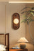 Bezel Alabaster Wall Lamp - Simprolos