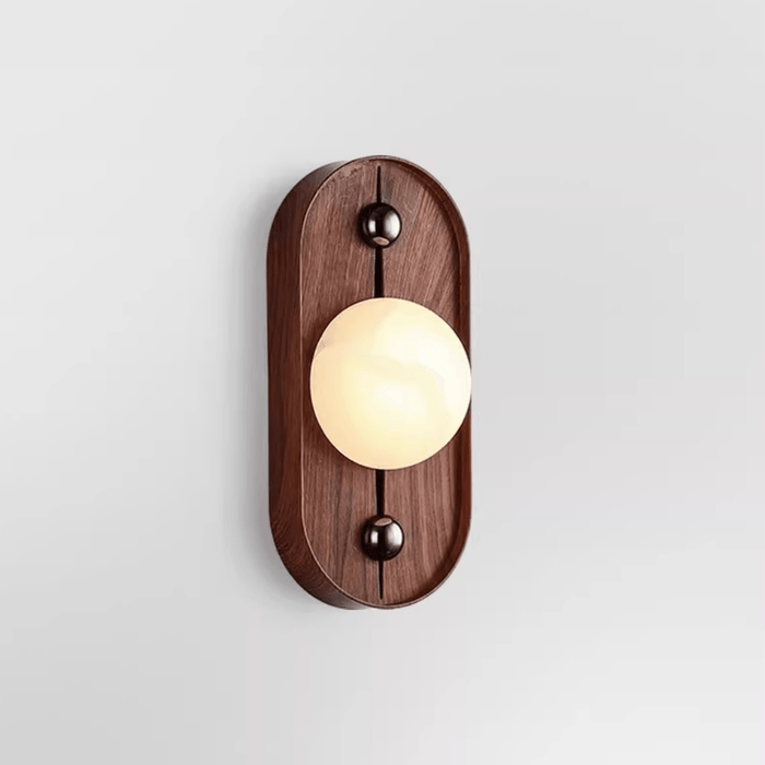 Bezel Alabaster Wall Lamp - Simprolos