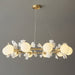 Gingko Orb Chandelier Simprolos