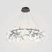 Black Big O Firefly LED Chandelier - Simprolos
