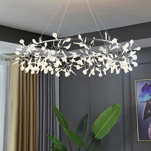 Black Big O Firefly LED Chandelier - Simprolos