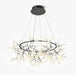 Black Big O Firefly LED Chandelier - Simprolos