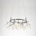 Black Big O Firefly LED Chandelier - Simprolos
