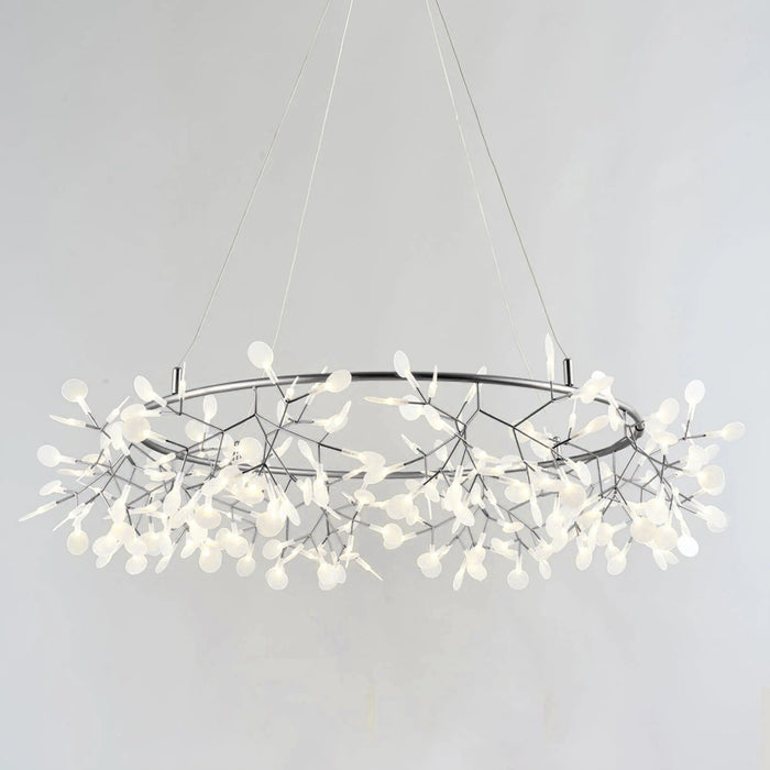 Black Big O Firefly LED Chandelier - Simprolos