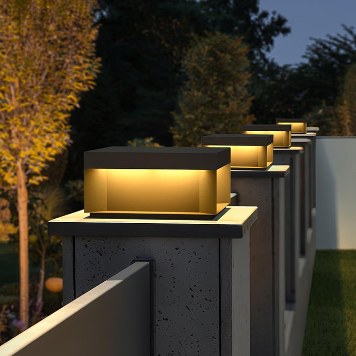 Black Box Outdoor Post Light - Simprolos