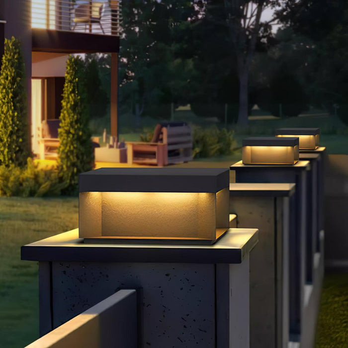 Black Box Outdoor Post Light - Simprolos