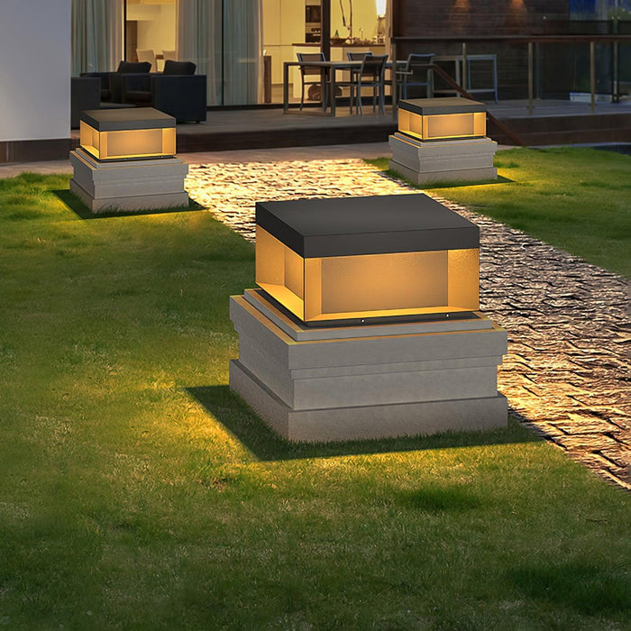 Black Box Outdoor Post Light - Simprolos