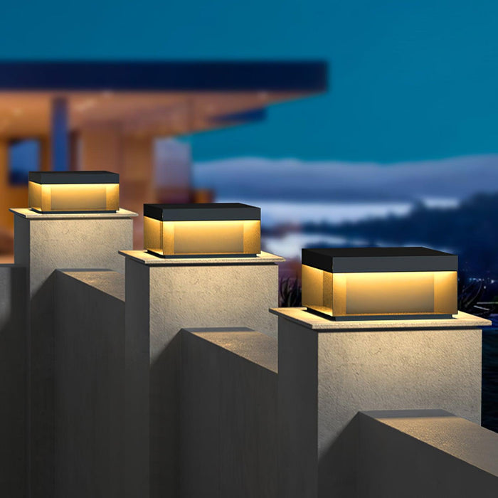 Black Box Outdoor Post Light - Simprolos
