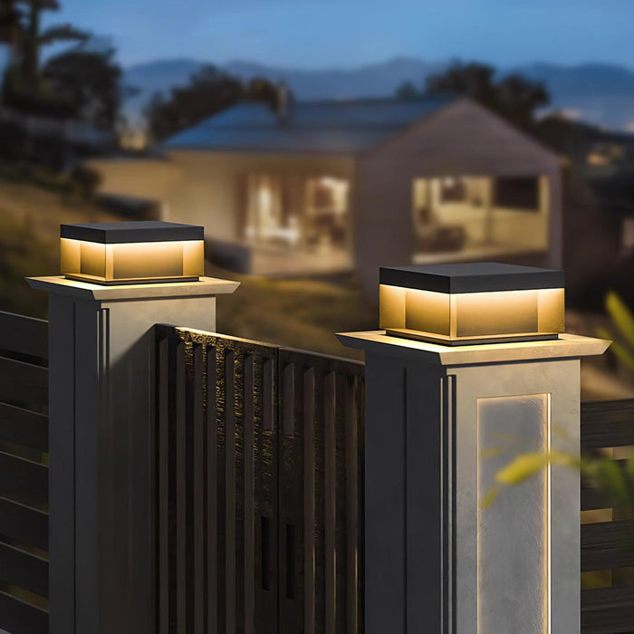 Black Box Outdoor Post Light - Simprolos