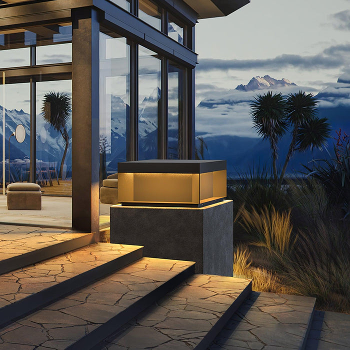 Black Box Outdoor Post Light - Simprolos