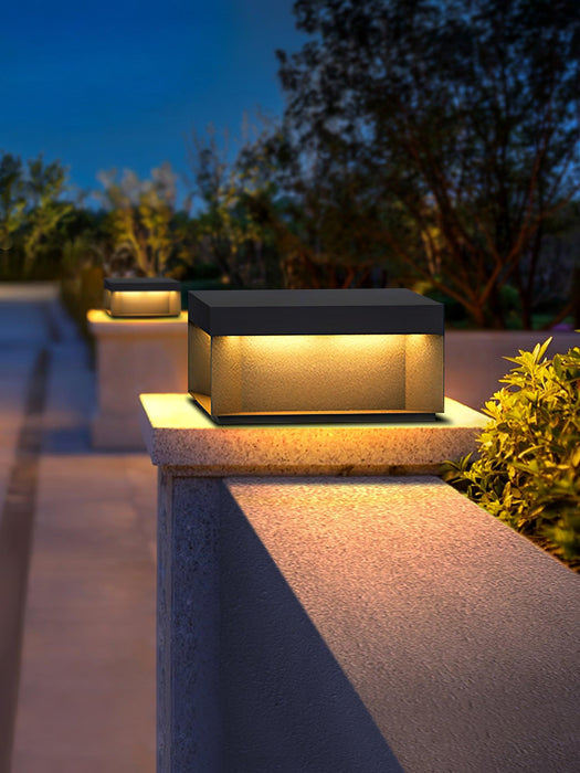 Black Box Outdoor Post Light - Simprolos