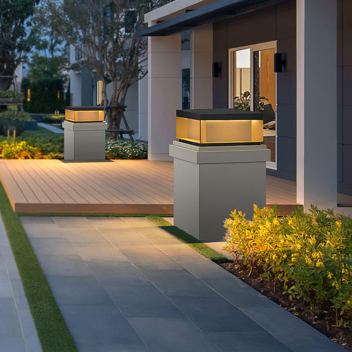 Black Box Outdoor Post Light - Simprolos