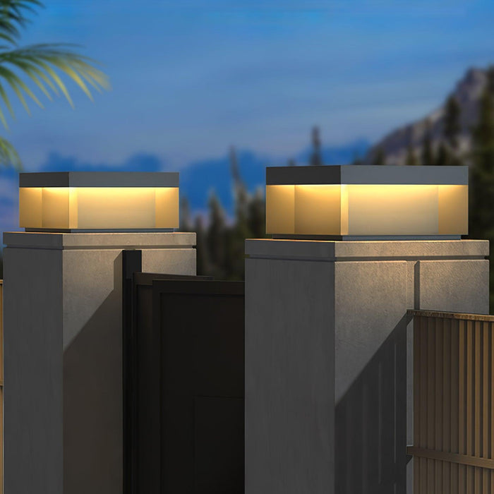 Black Box Outdoor Post Light - Simprolos
