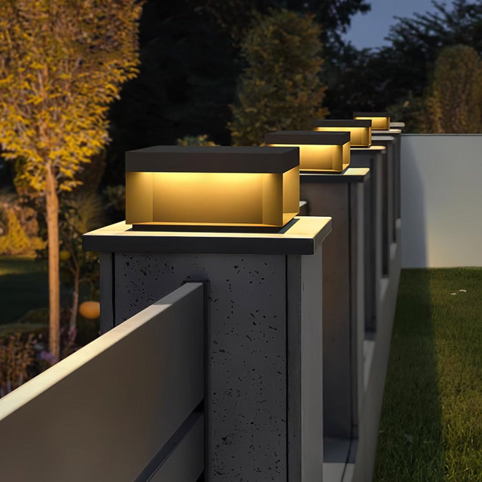 Black Box Outdoor Post Light - Simprolos