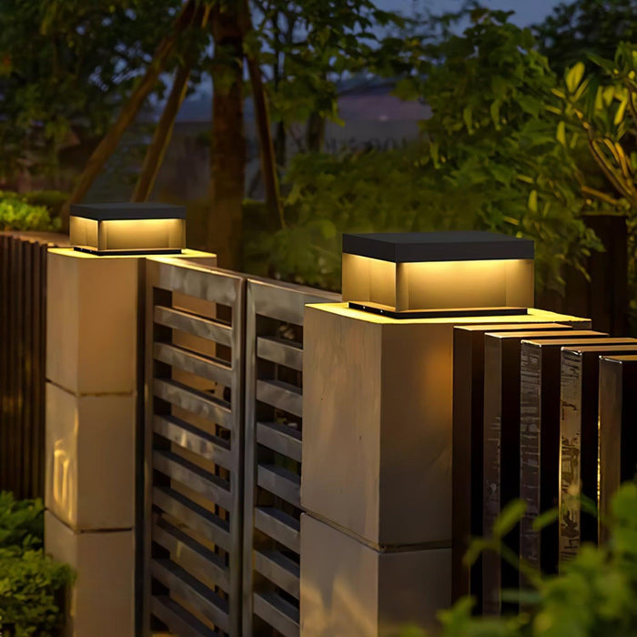 Black Box Outdoor Post Light - Simprolos