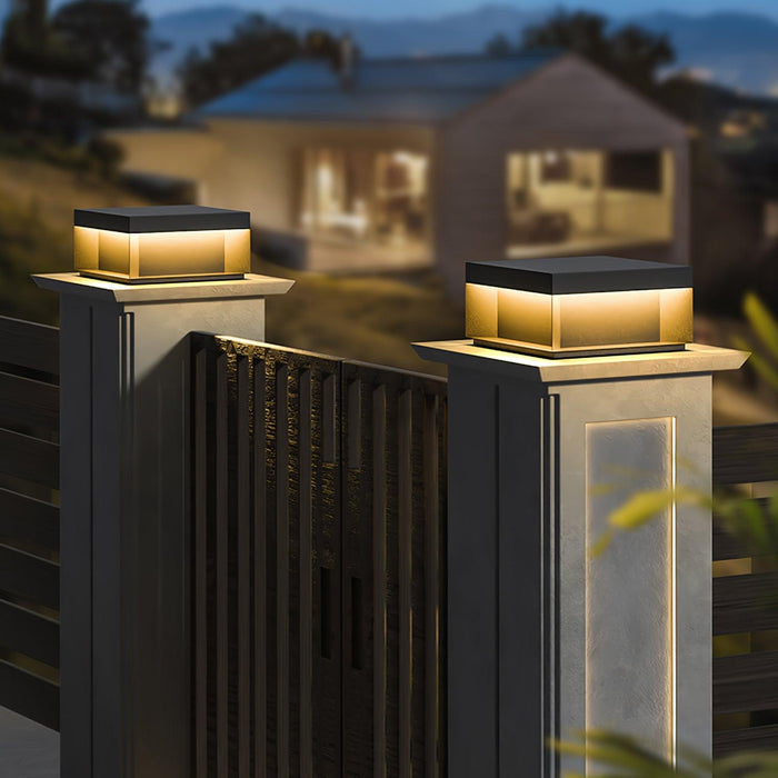 Black Box Outdoor Post Light - Simprolos
