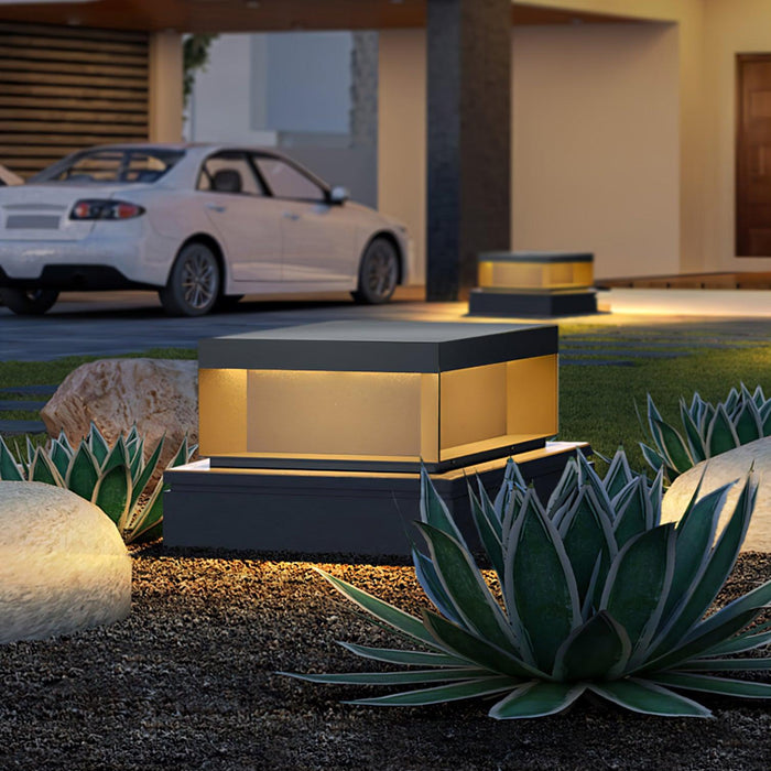 Black Box Outdoor Post Light - Simprolos