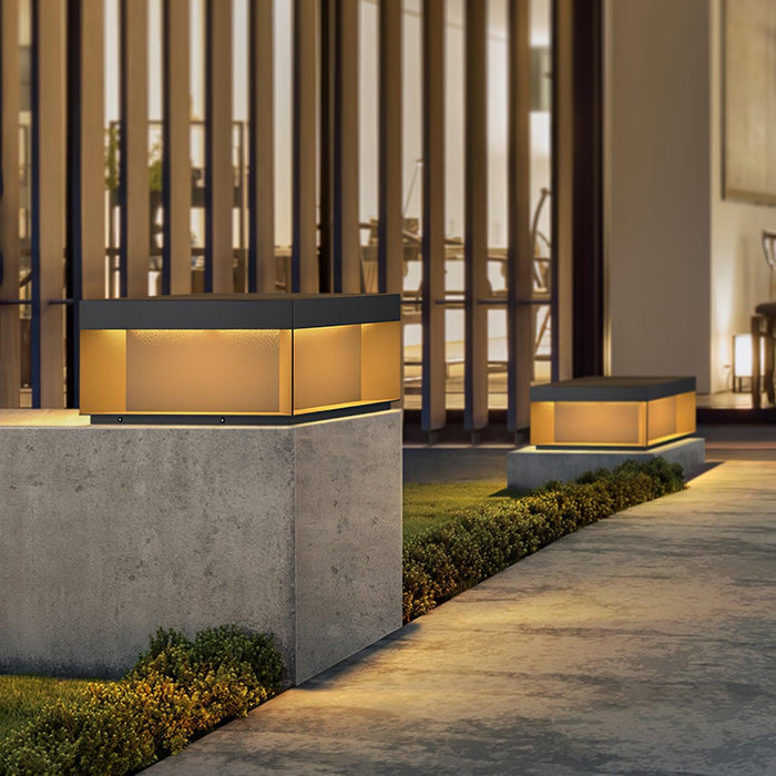 Black Box Outdoor Post Light - Simprolos