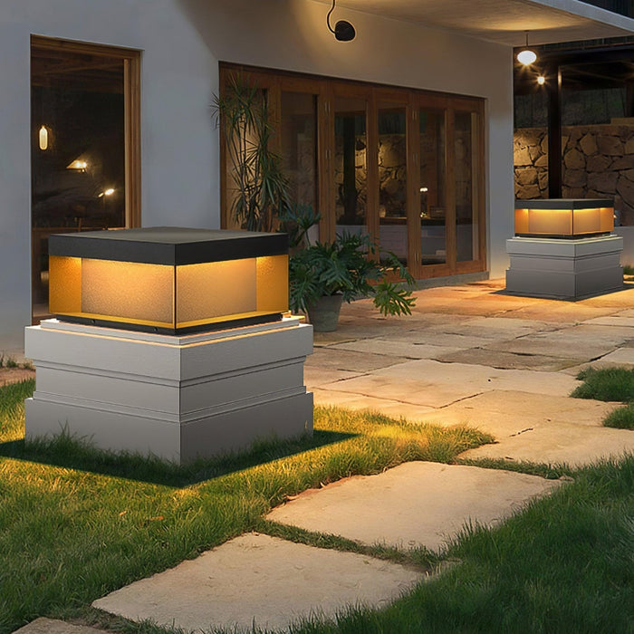 Black Box Outdoor Post Light - Simprolos