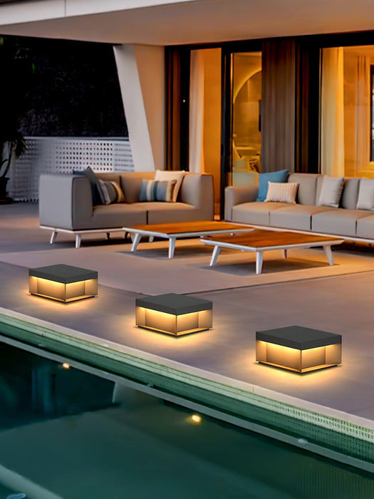 Black Box Outdoor Post Light - Simprolos