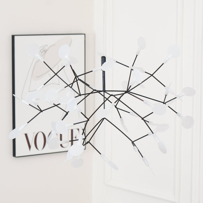 Black Firefly LED Chandelier - Simprolos