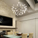 Black Firefly LED Chandelier - Simprolos