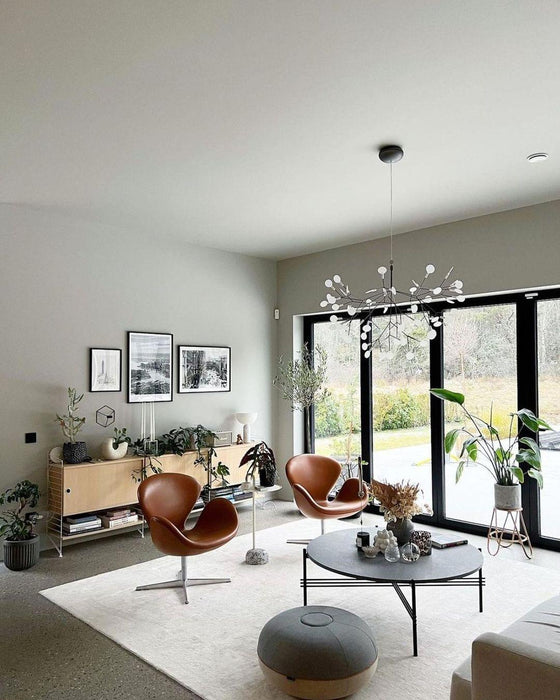 Black Firefly LED Chandelier - Simprolos