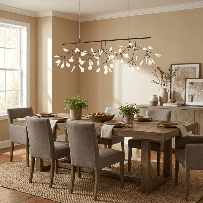 Black Firefly LED Chandelier - Simprolos