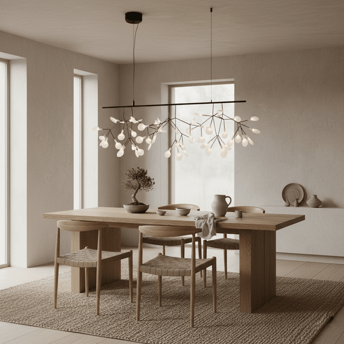 Black Firefly LED Chandelier - Simprolos