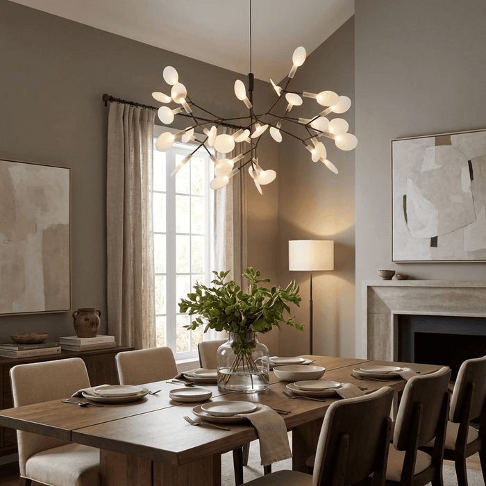 Black Firefly LED Chandelier - Simprolos