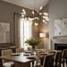 Black Firefly LED Chandelier - Simprolos