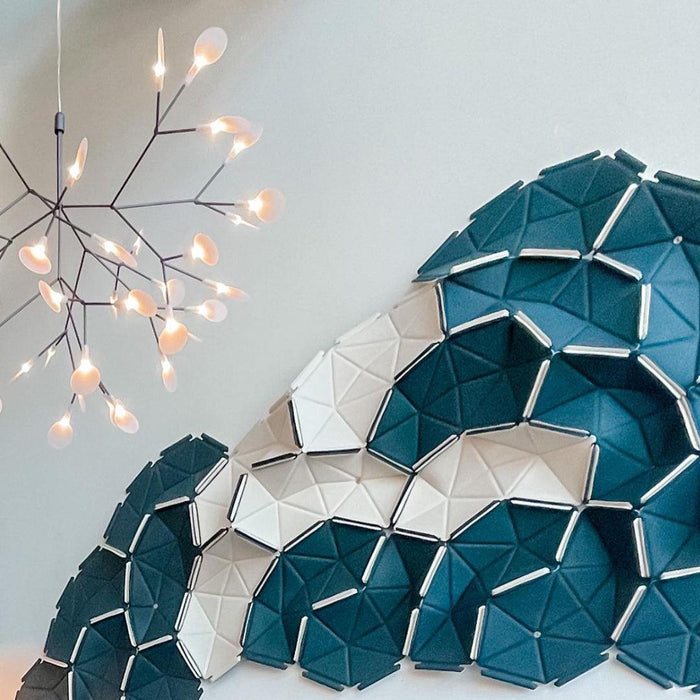 Black Firefly LED Chandelier - Simprolos