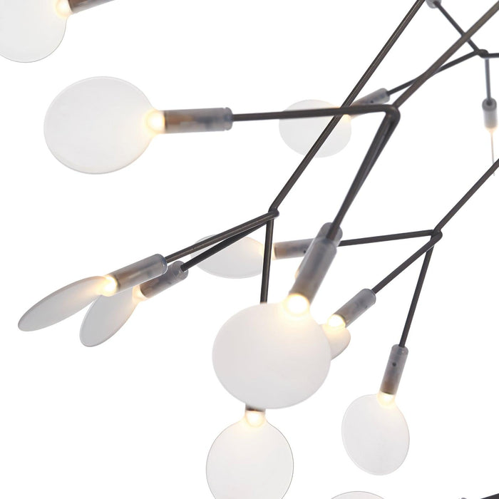 Black Firefly LED Chandelier - Simprolos
