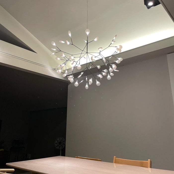 Black Firefly LED Chandelier - Simprolos