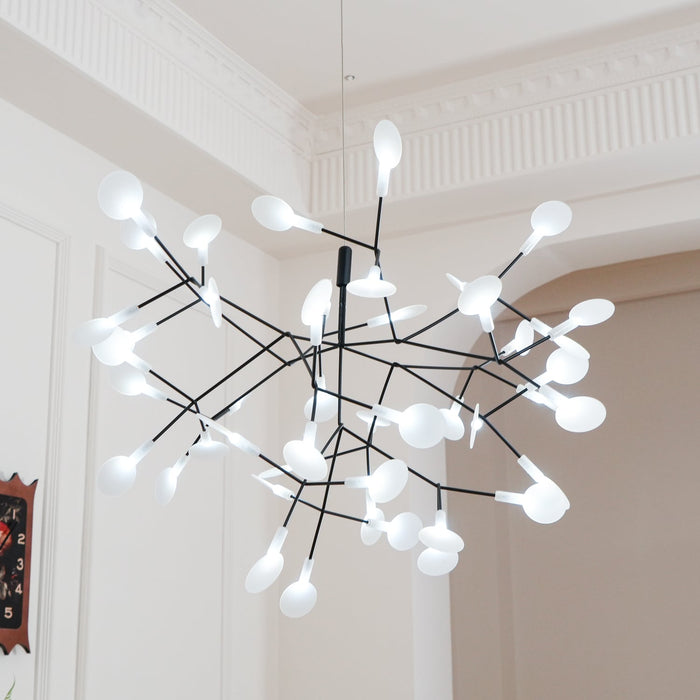 Black Firefly LED Chandelier - Simprolos