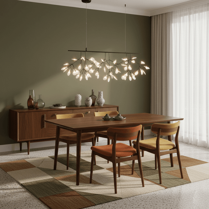 Black Firefly LED Chandelier - Simprolos