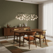 Black Firefly LED Chandelier - Simprolos
