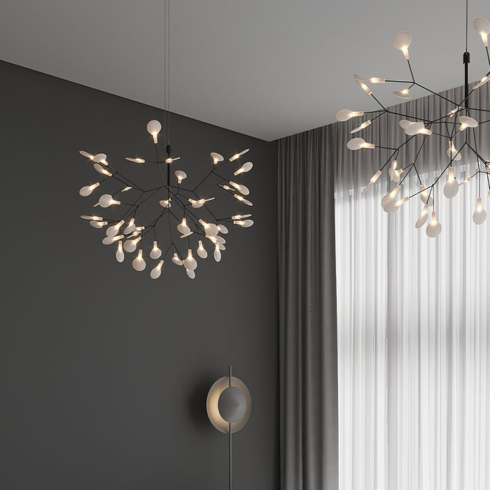 Black Firefly LED Chandelier - Simprolos