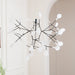 Black Firefly LED Chandelier - Simprolos