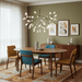 Black Firefly LED Chandelier - Simprolos