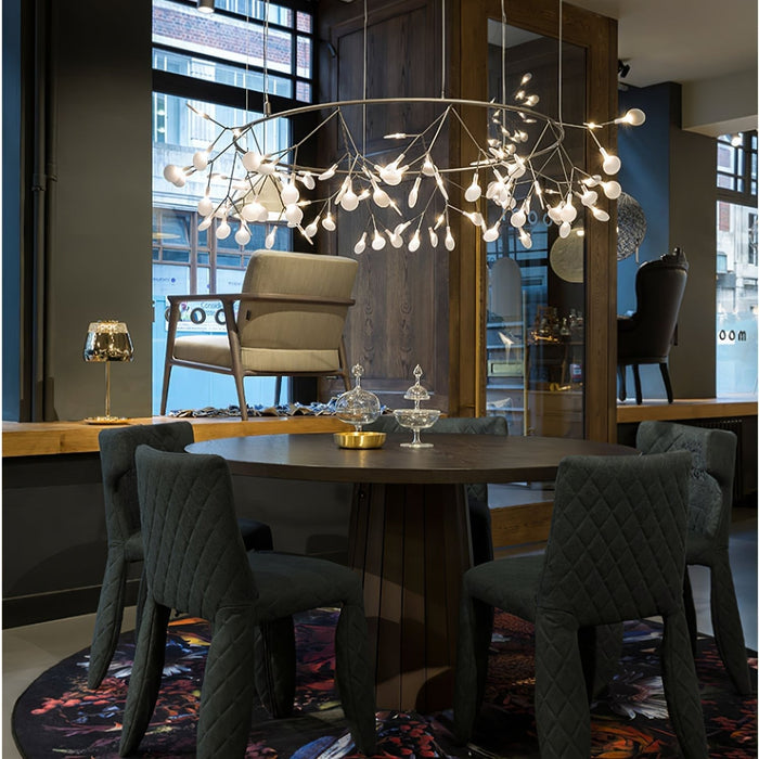 Black Firefly LED Chandelier - Simprolos