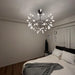 Black Firefly LED Chandelier - Simprolos