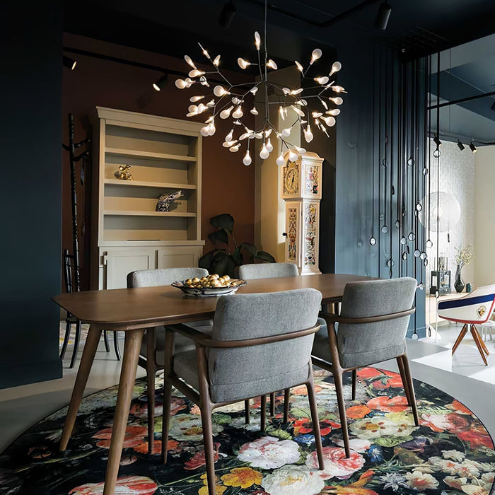Black Firefly LED Chandelier - Simprolos