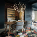 Black Firefly LED Chandelier - Simprolos