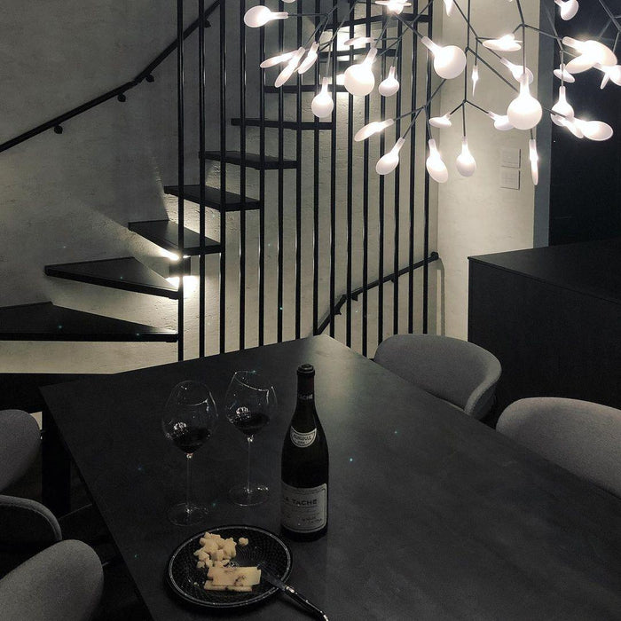 Black Firefly LED Chandelier - Simprolos