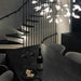 Black Firefly LED Chandelier - Simprolos