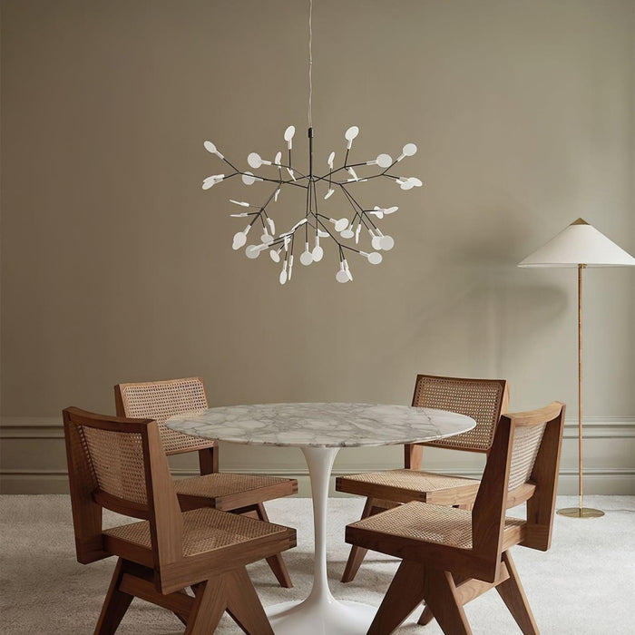 Black Firefly LED Chandelier - Simprolos