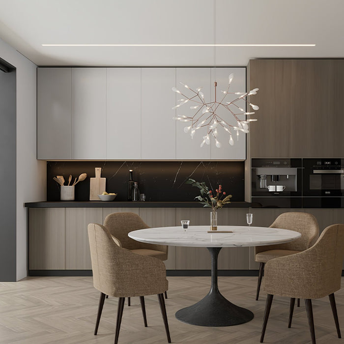 Black Firefly LED Chandelier - Simprolos