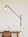 Black Long Arm Wall Lamp - Simprolos