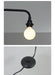 Black Long Arm Wall Lamp - Simprolos